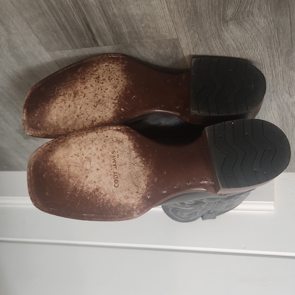 Cody James Men's Western Boot Broad Square Toe 12D - Picture 7 of 10